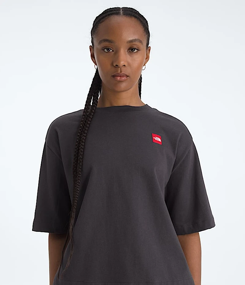 Women’s TNF™ Red Box Short-Sleeve Boxy Tee
