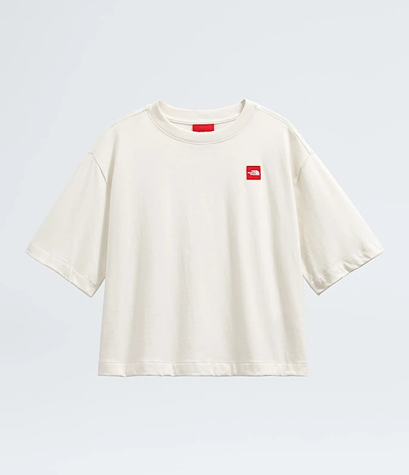 Women’s TNF™ Red Box Short-Sleeve Boxy Tee