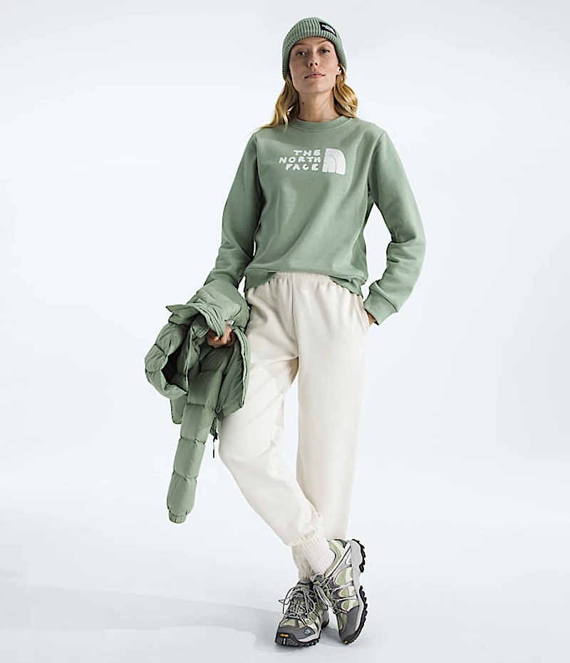 Women’s Evolution Sketch Logo Half Dome Crew—Graphic