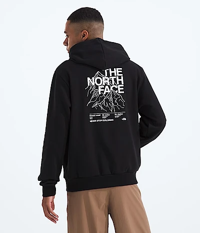 Men’s Evolution Half Dome  Hoodie—Graphic
