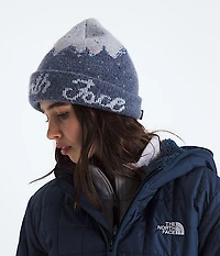 Cabin Mountainscape Beanie
