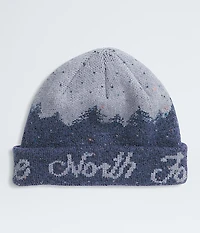 Cabin Mountainscape Beanie