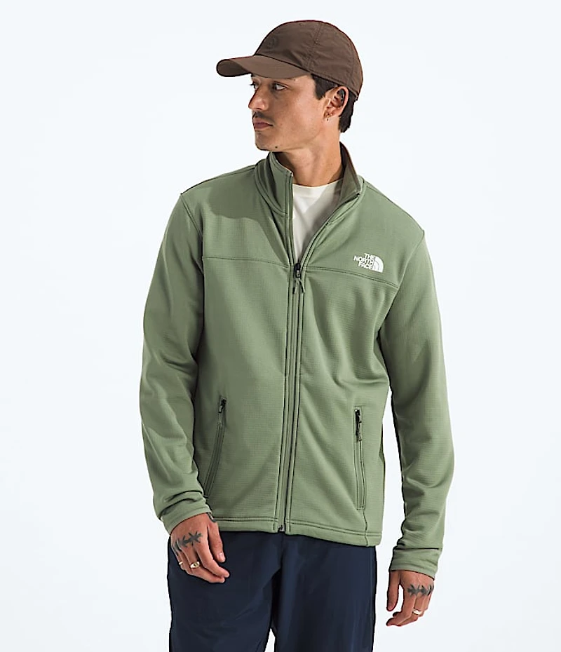 Men’s Cedar Trail Grid Fleece Full-Zip Jacket