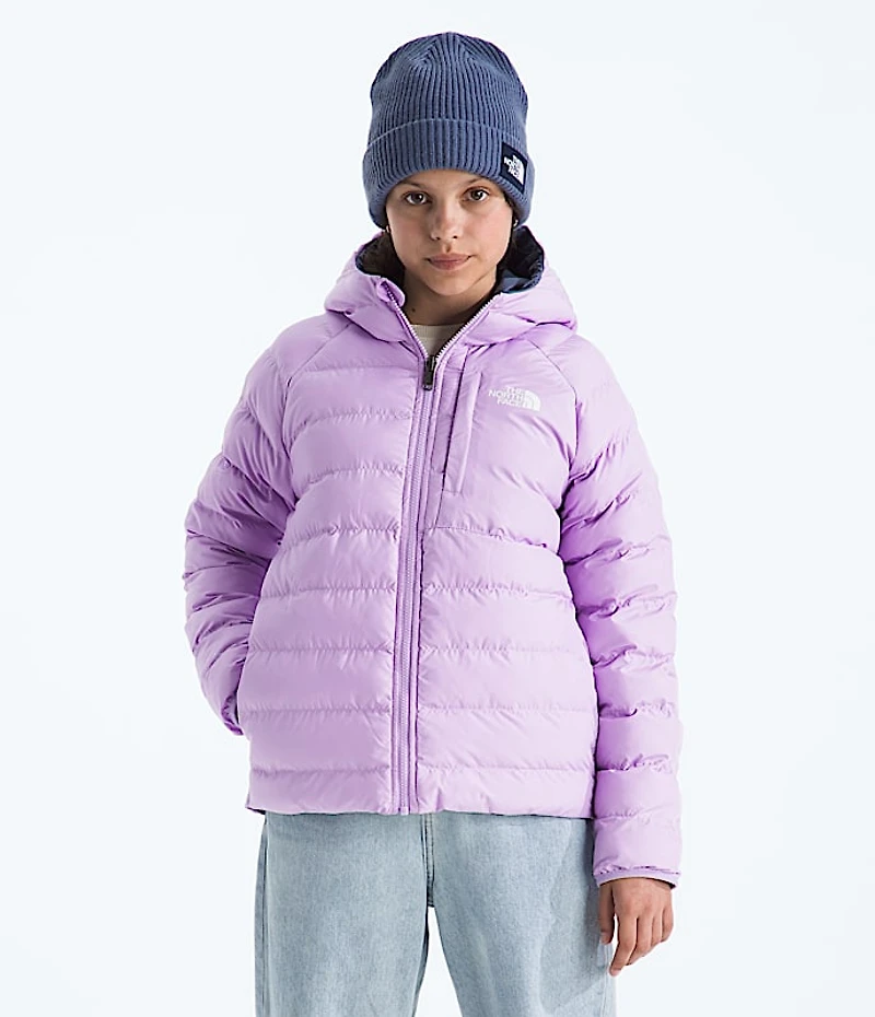 Girls’ Reversible Perrito Hooded Jacket