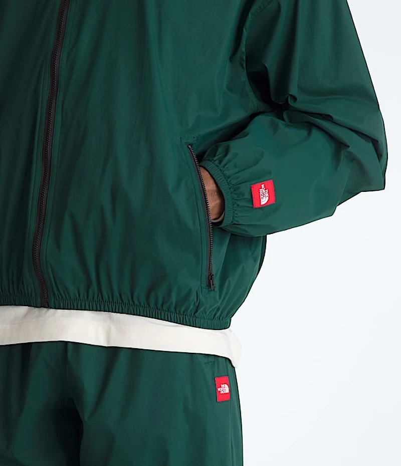 Men’s TNF™ Red Box Packable Hooded Wind Jacket