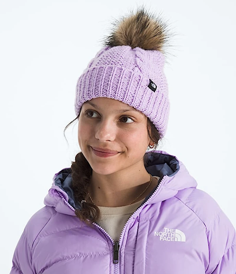 Kids’ Oh Mega Fur Pom Beanie