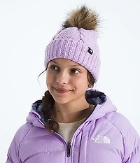 Kids’ Oh Mega Fur Pom Beanie
