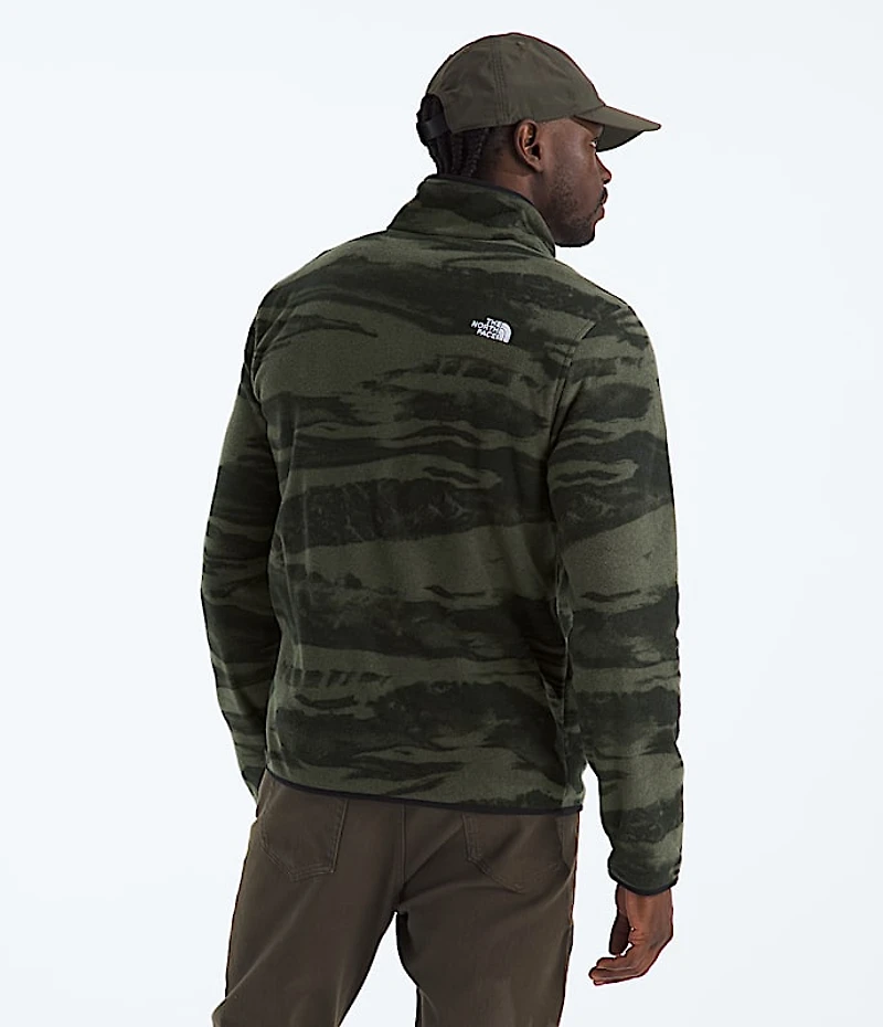 Men’s Glacier Fleece ¼-Zip—Print