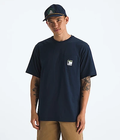 Men's Mountain Logo Relaxed Pocket Tee