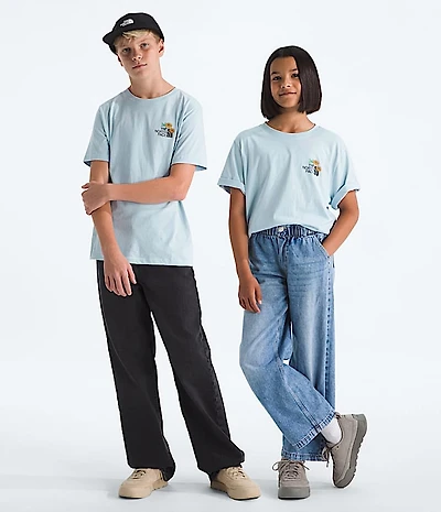 Boys’ & Girls’ Evolution Flora Short-Sleeve Tee—Graphic