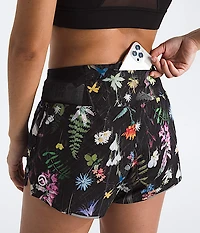 Women’s Summit Series Pacesetter 3'' Shorts—Print
