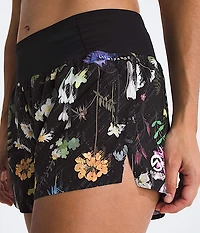 Women’s Summit Series Pacesetter 3'' Shorts—Print