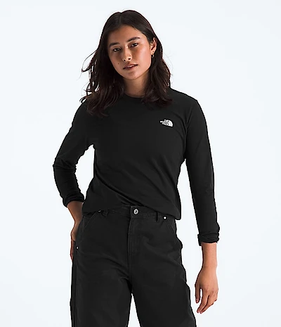 Women’s Long-Sleeve Simple Dome Tee