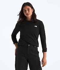 Women’s Long-Sleeve Simple Dome Tee