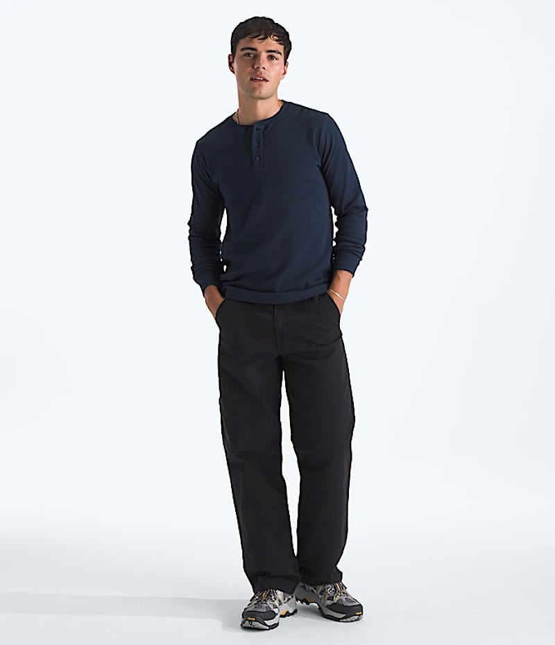 Men’s Waffle Long-Sleeve Henley
