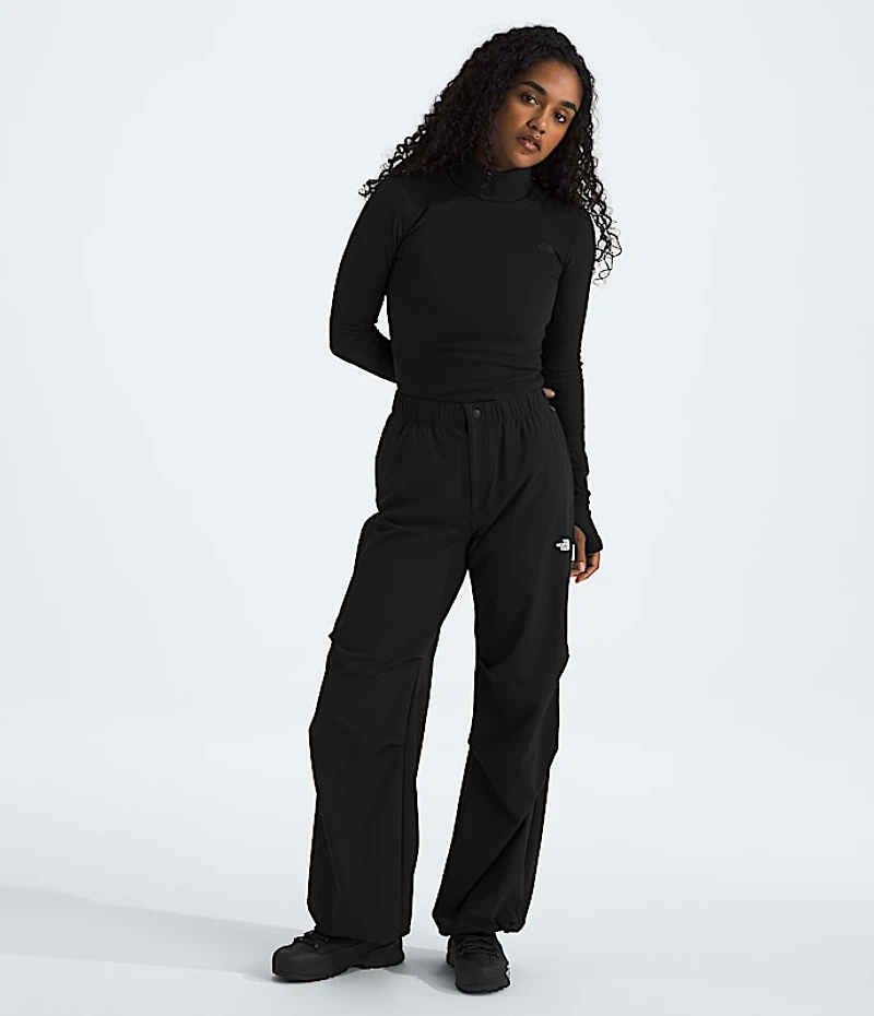 Women's Woven Loose Trousers