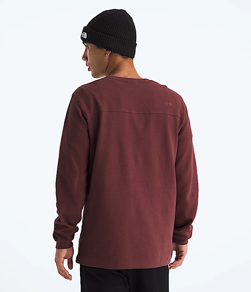 Men’s Waffle Long-Sleeve Henley