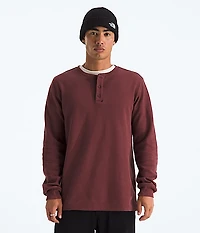 Men’s Waffle Long-Sleeve Henley