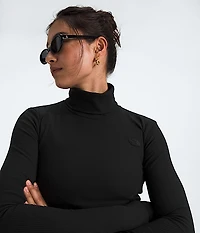 Women's Turtleneck Long-Sleeve Top