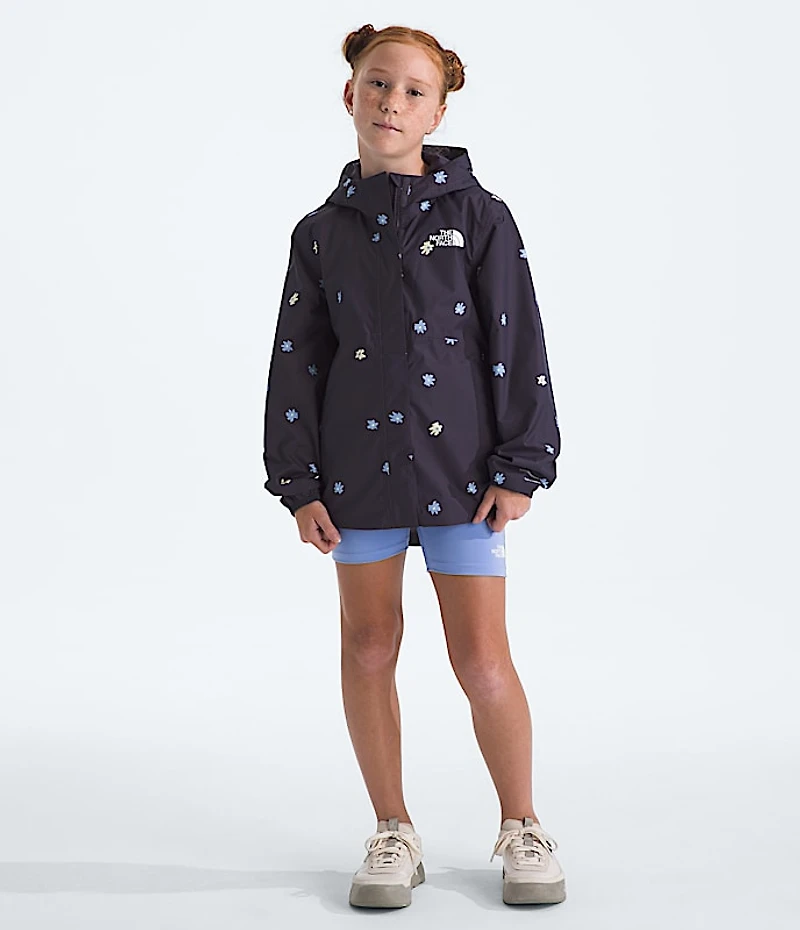 Girls’ Antora Rain Jacket—Print