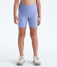 Girls’ Flex Tights Shorts—5''