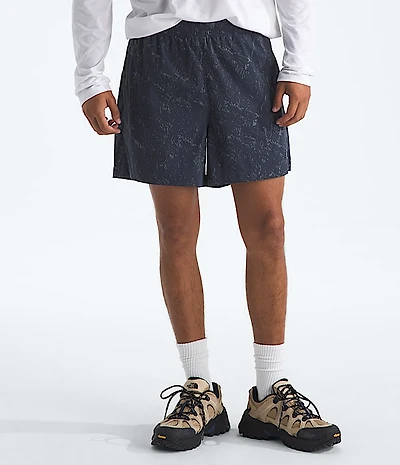Men’s Class V Pathfinder Pull-On 5'' Shorts—Print
