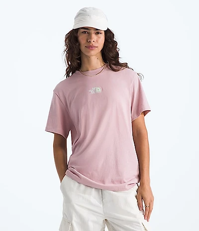 Women’s Floral Alpine Relaxed Short-Sleeve Tee