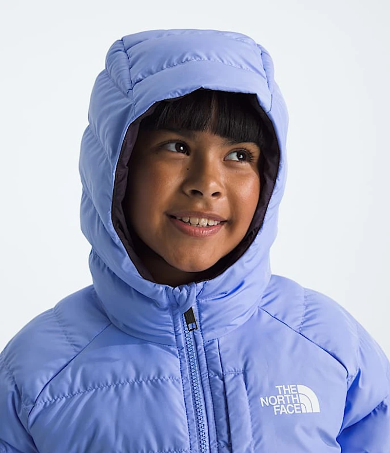 Girls’ Reversible Perrito Hooded Jacket