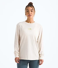 Women’s Floral Alpine Relaxed Long-Sleeve Tee