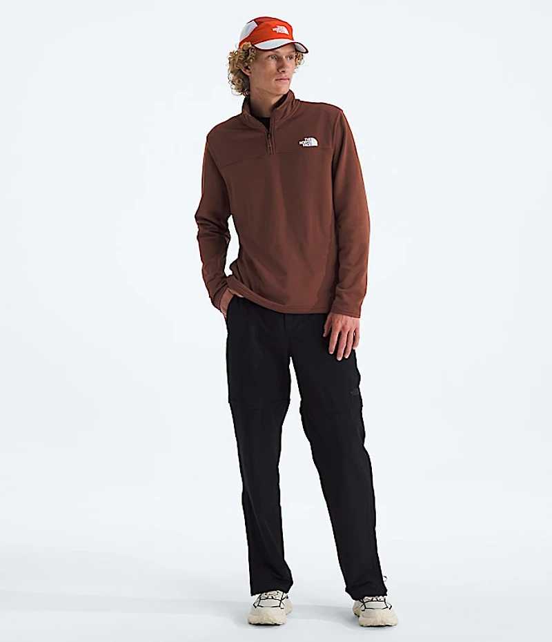 Men’s Cedar Trail Grid Fleece ¼-Zip