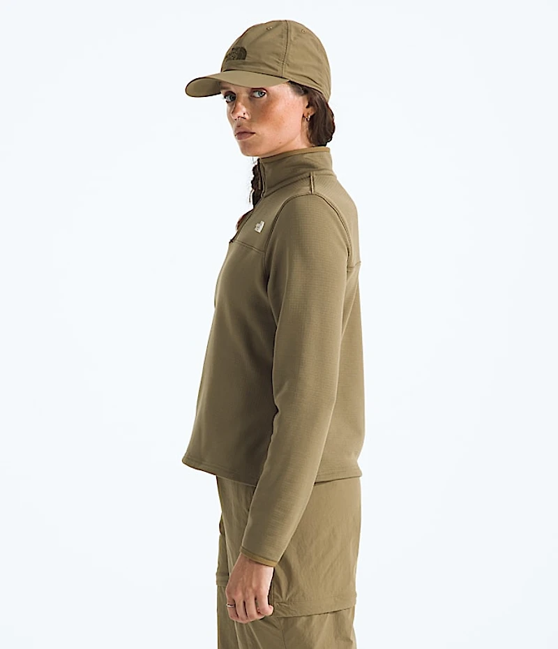 Women’s Cedar Trail Grid Fleece ¼-Zip Jacket