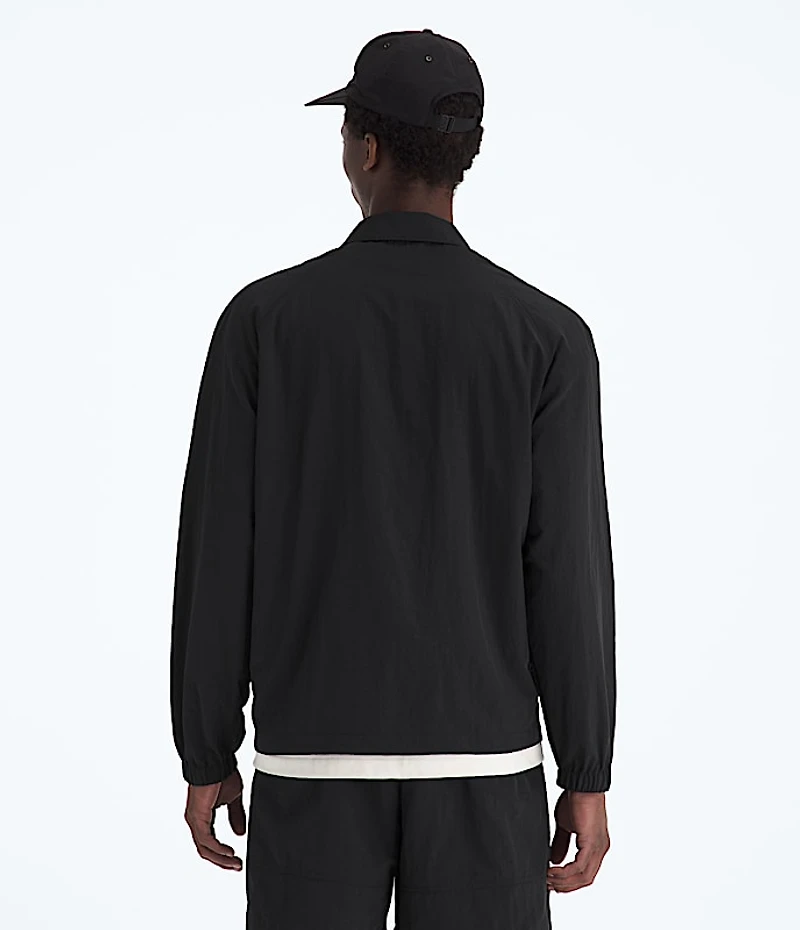 Men’s TNF™ Red Box Nylon Long-Sleeve Shirt