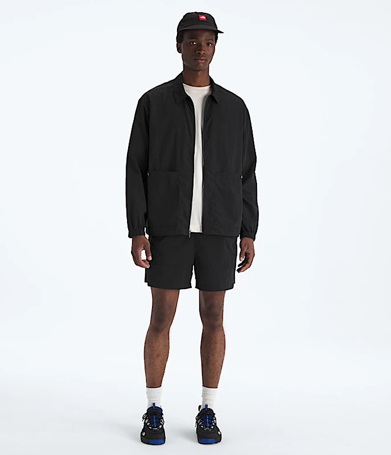 Men’s TNF™ Red Box Nylon Long-Sleeve Shirt