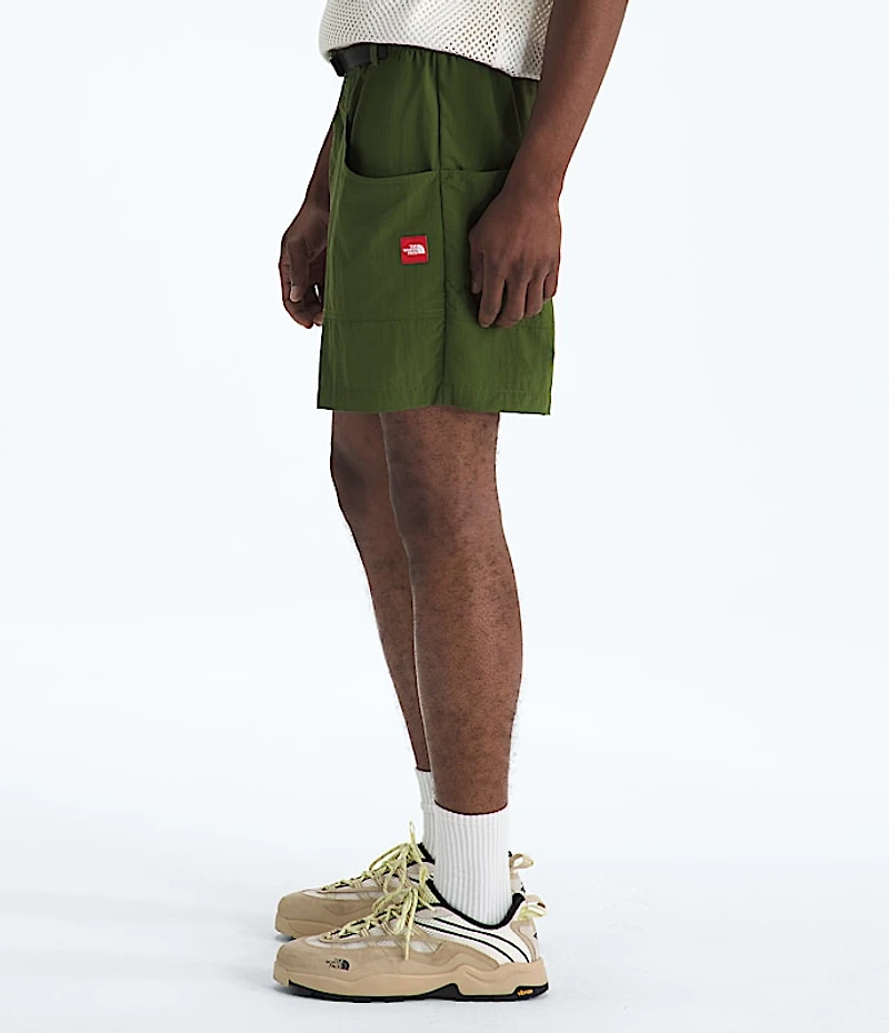Men’s TNF™ Red Box Nylon Belted Shorts