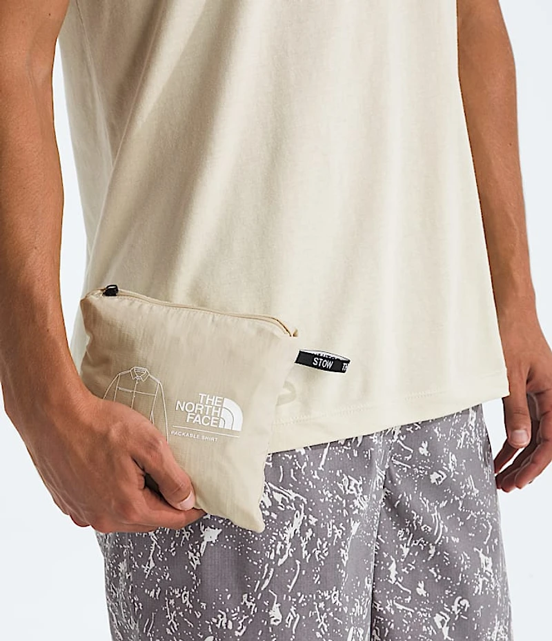 Men’s Packable Long-Sleeve Shirt