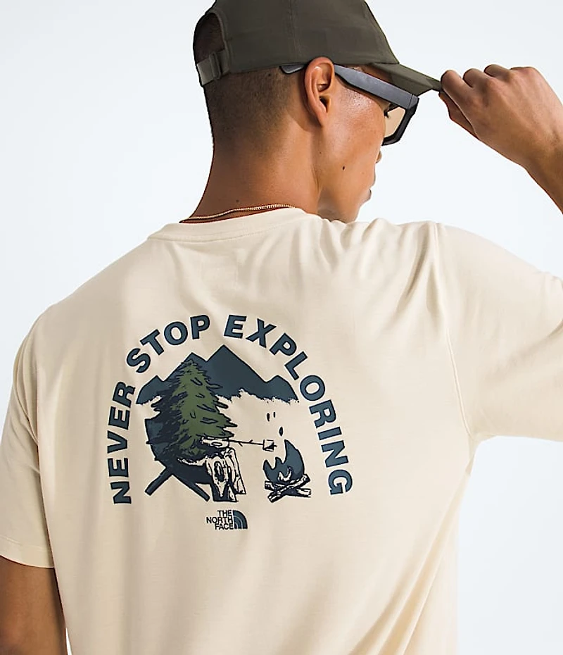 Men’s Adventure Campfire Short-Sleeve Tee