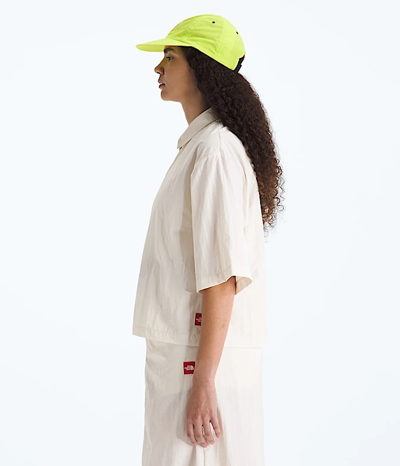 Women’s TNF™ Red Box Nylon Short-Sleeve Shirt