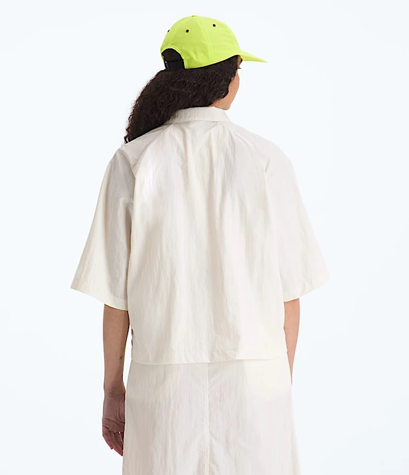 Women’s TNF™ Red Box Nylon Short-Sleeve Shirt