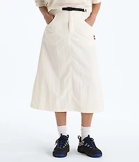 Women’s TNF™ Red Box Nylon Belted Skirt