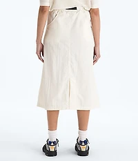 Women’s TNF™ Red Box Nylon Belted Skirt