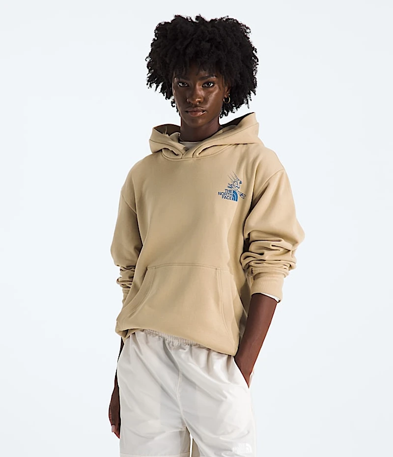 Unisex Mountain Celebration Relaxed Hoodie—Graphic