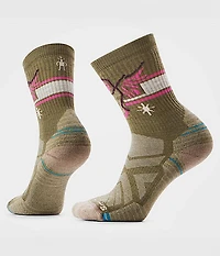 Women's HIKE Light Cushion Hoo Who Crew Socks