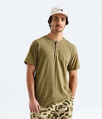 Men’s Tri-Blend Short-Sleeve Henley