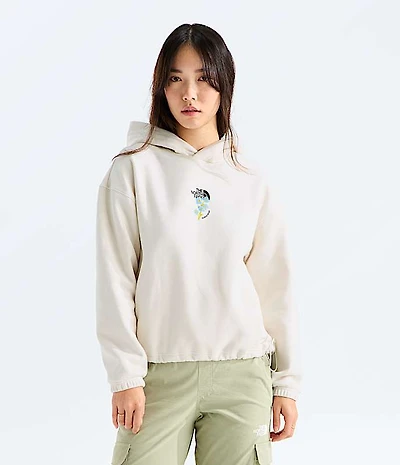 Women’s Places We Love Hoodie—Himalayan Blue Poppy