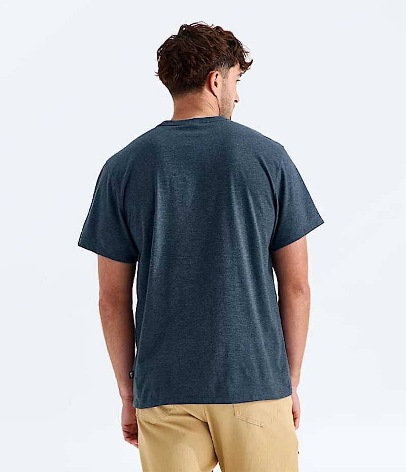 Men’s Tri-Blend Short-Sleeve Pocket Tee
