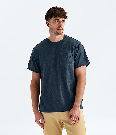 Men’s Tri-Blend Short-Sleeve Pocket Tee