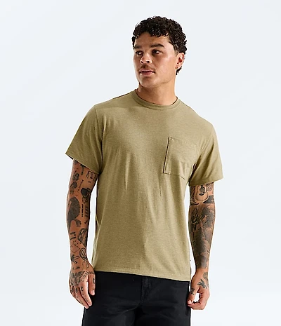 Men’s Tri-Blend Short-Sleeve Pocket Tee