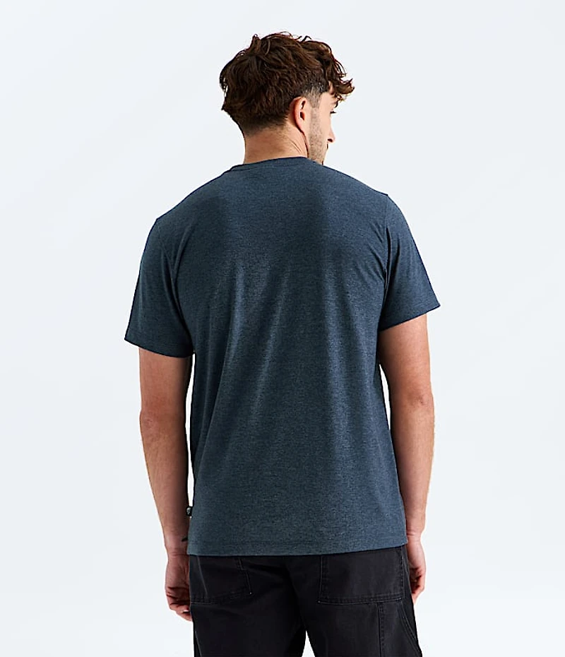 Men’s Tri-Blend Short-Sleeve Henley