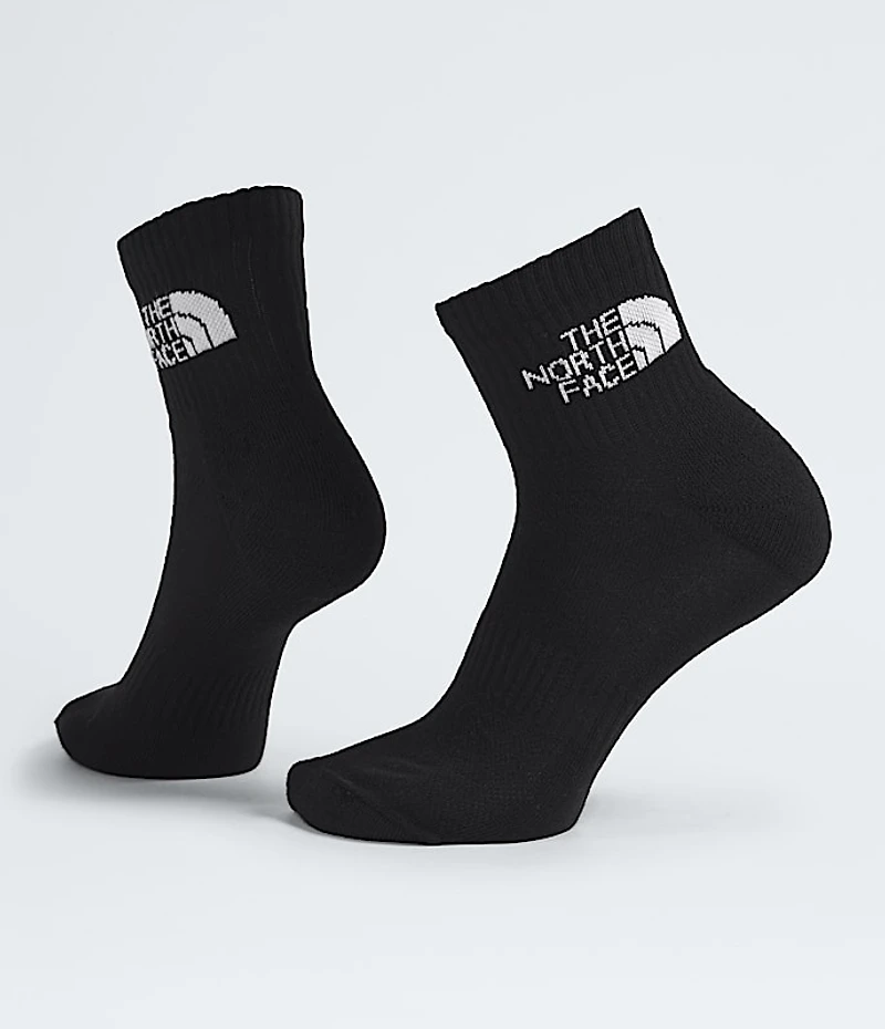 Multisport Cush Quarter Socks—3P