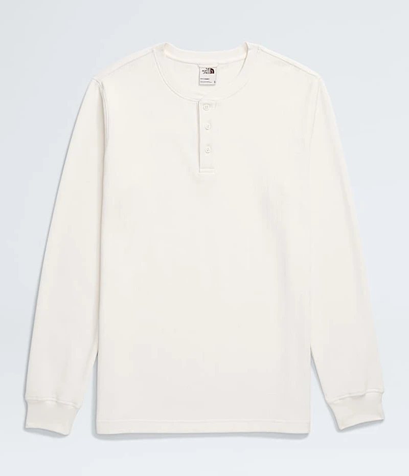 Men’s Waffle Long-Sleeve Henley